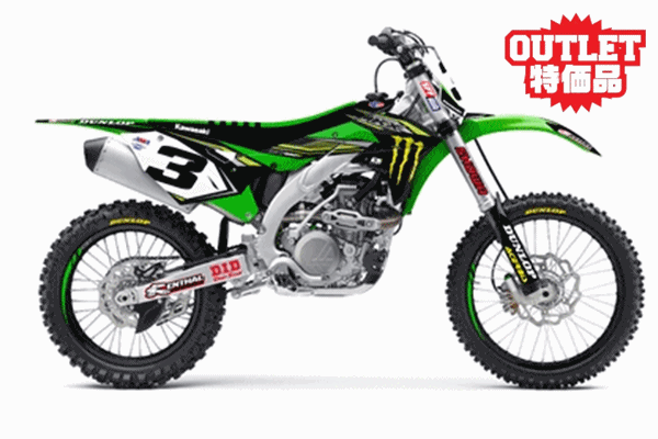 【アウトレット】DCOR '17デザイン MONSTER KAWASAKIグラフィック 【KXF250】 【アウトレット】DCOR '17デザイン MONSTER KAWASAKIグラフィック 【KXF250】